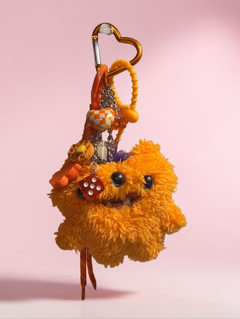 Fuggler Orange Keychain Bag Charm - Picture 4 of 9